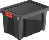 Plastic Storage Box 19L - Black